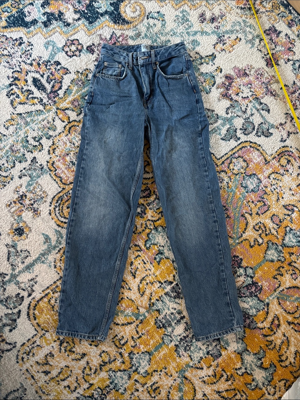 BDG denim high rise baggy jeans